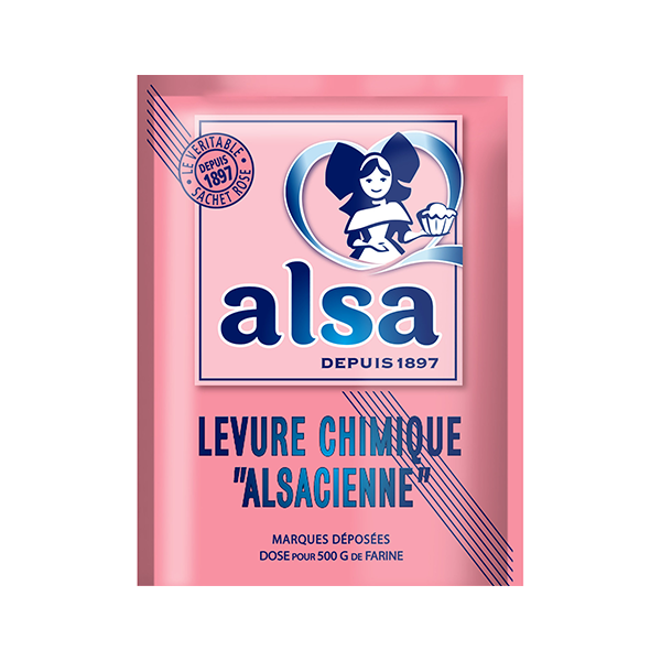 Alsa French Baking Powder Levure Chimique Alsacienne 500g X 8 Sachets for  sale online