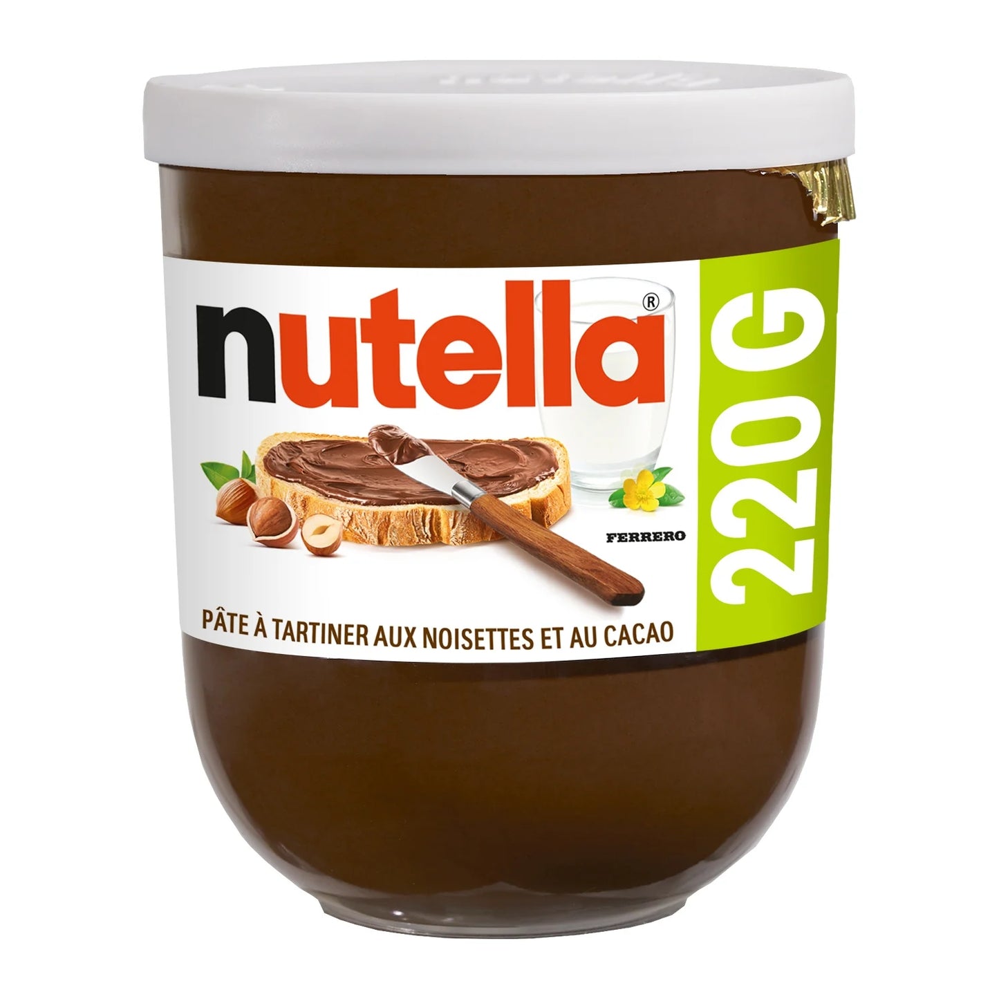 Nutella hazelnuts and cocoa 220g