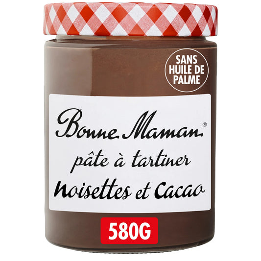 Bonne maman Hazelnut & cocoa spread 580g