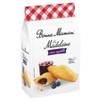 Bonne Maman Madeleines with blueberry filling 300g