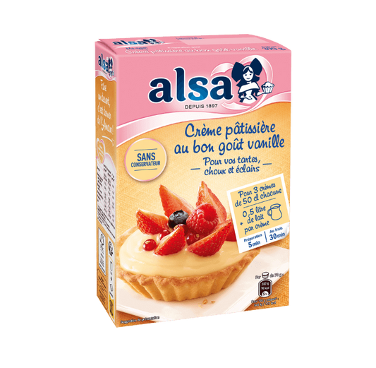 ALSA creamy pastry cream preparation 390g