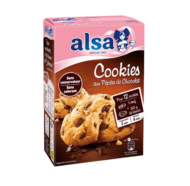 ALSA Preparation of chocolate cookie cakes